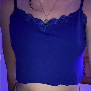 vintage lace tank top